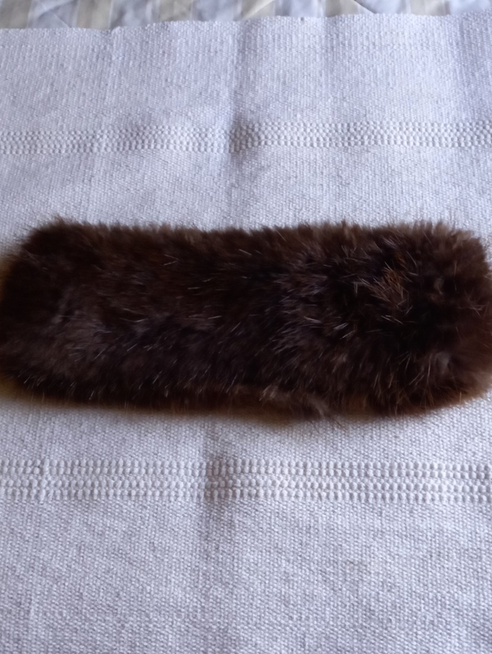 Fur Adjustable Head Band
